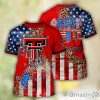 Texas Tech Red Raiders NCAA3 Independence Day 3D T- Shirts