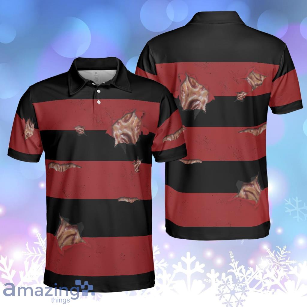 The Nightmare Is Coming To Town Halloween Scary Halloween Personalized Polo Shirt image The Nightmare Is Coming To Town Halloween Scary Halloween Personalized Polo Shirt Product Photo 1