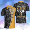 There Is Nothing A Beer And Golf Can’t Fix Versatile Skull Plaid Pattern Personalized Polo Shirt Best Golf Drink Shirt