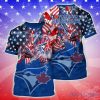 Toronto Blue Jays MLB Independence Day Gift Football Team T-Shirt