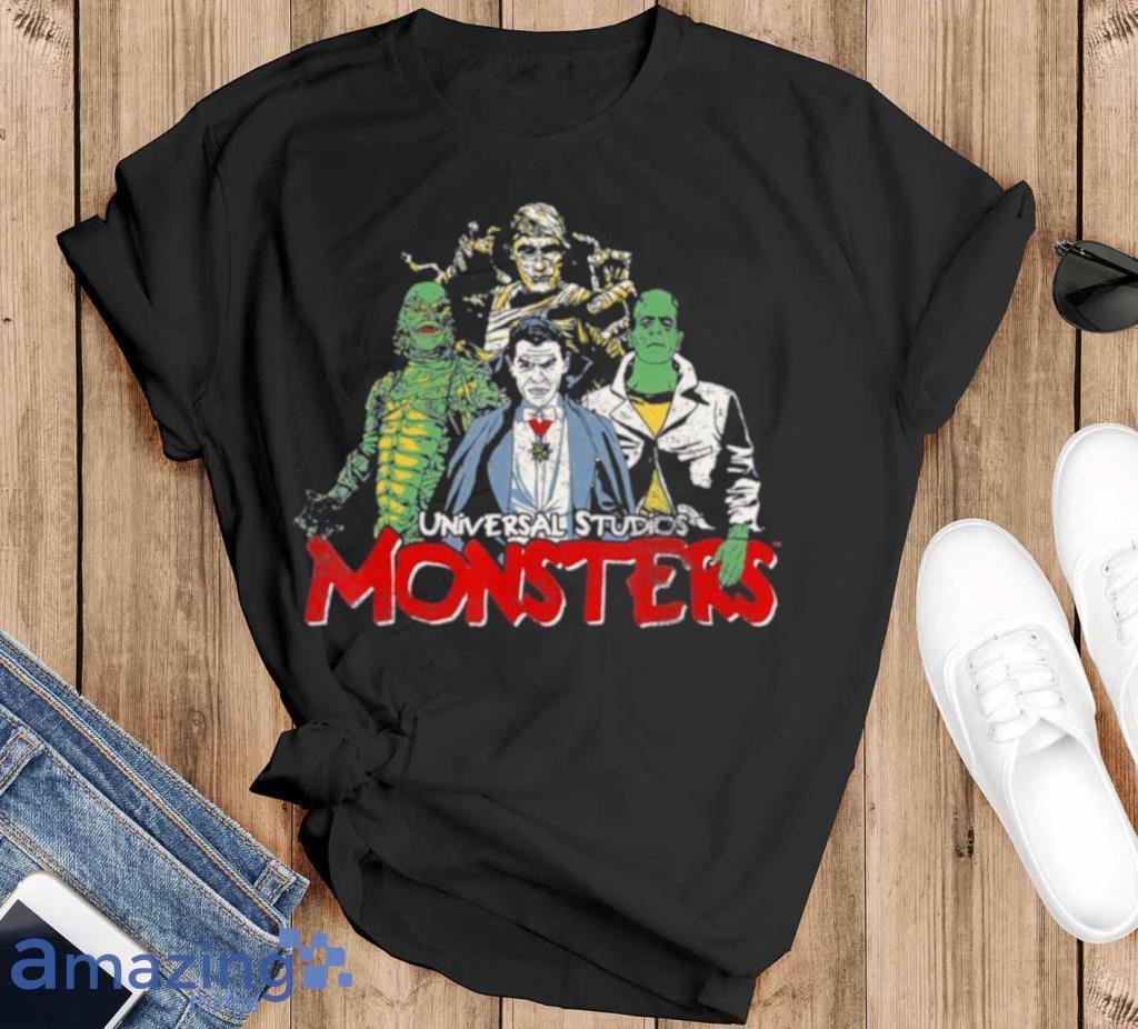 Universal Monsters Vintage Halloween Shirt image Universal Monsters Vintage Halloween Shirt Product Photo 1