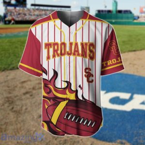 USC Trojans Custom Name And Number Baseball Jersey Shirt NCAA Fans Gift Product Photo 2