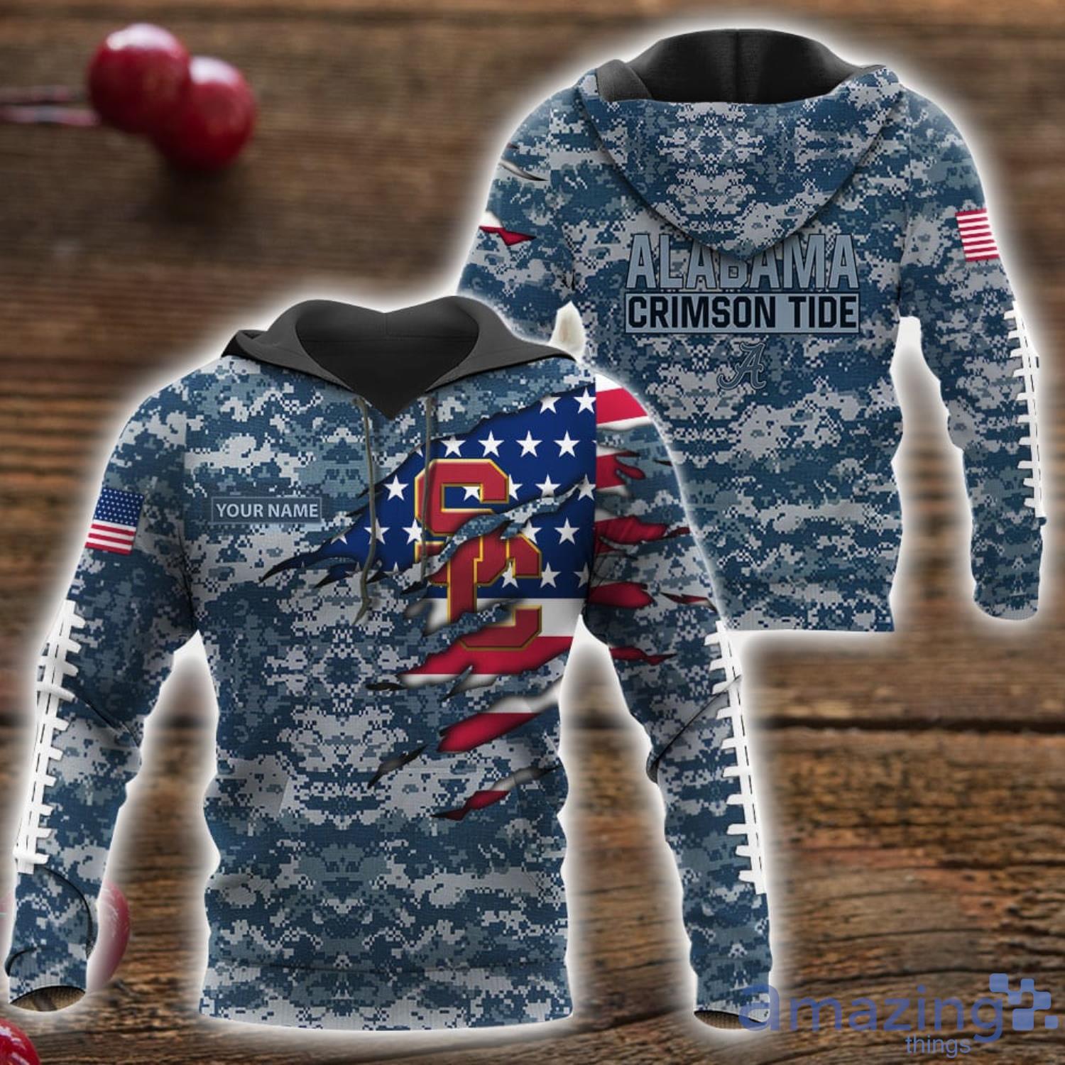 USC Trojans Custom Name T Shirt Hoodie Sweatshirt Camo US. Navy For men and Women image USC Trojans-Custom Name T-Shirt Hoodie Sweatshirt Camo US. Navy For men and Women Product Photo 1