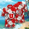 Utah Utes Flower Hawaii Shirt Style Gift For Men And Women