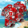 Utah Utes Flower Hawaii Shirt, Summer Football Shirts Best Gift