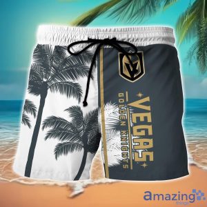 Vegas Golden Knights Hawaiian Shirt And Shorts Set Custom Name Summer Vacation Shirt NHL Fans Product Photo 2