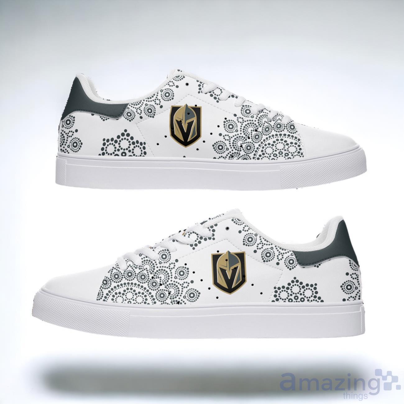 Vegas Golden Knights Mandala Design Skate Shoes For All Fans image Vegas Golden Knights Mandala Design Skate Shoes For All Fans Product Photo 1