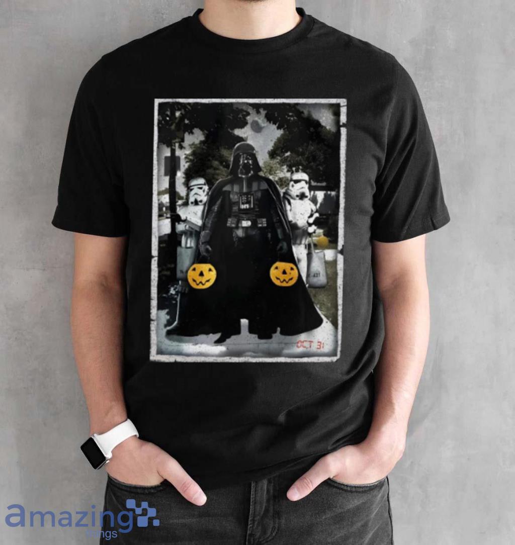 Vintage Darth Vader Halloween Stormtroopers Shirt image Vintage Darth Vader Halloween Stormtroopers Shirt Product Photo 2