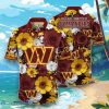 Washington Commanders NFL Flower Hawaii Shirt Style Gift