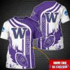 Washington Huskies NCAA1 Custom Name Special T-Shirt For Fans