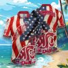 Washington State Cougars Flower Hawaii Shirt, Summer Football Shirts Best Gift
