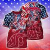 Washington State Cougars NCAA1 Independence Day Gift Football Team T-Shirt