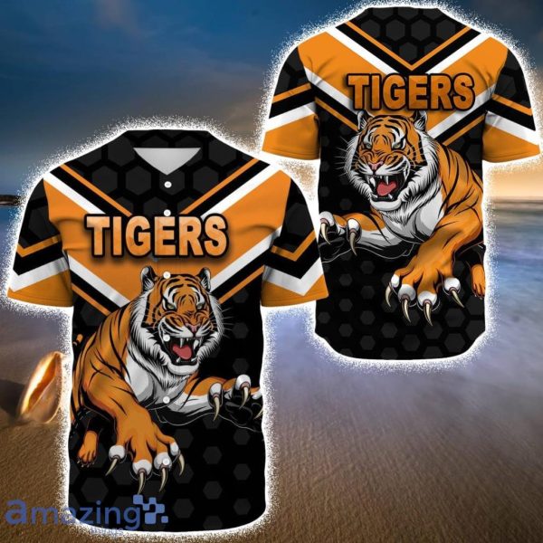 Wests Tigers Original - Rugby Team Baseball Jerseys Shirt Product Photo 1