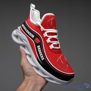 Wisconsin Badgers Max Soul Shoes Ideas Gift For Sport Fans image Wisconsin Badgers Max Soul Shoes Ideas Gift For Sport Fans Product Photo 4
