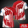 Wisconsin Badgers NCAA1 Custom Name Special T-Shirt For Fans