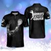 World’s Okayest Golfer Black Personalized Polo Shirt