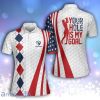 Your Hole Is My Goal Golf Personalized Polo Shirt For Women