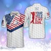 Your Hole Is My Goal Golf Personalized Polo Shirt Versatile