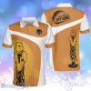 Your Hole Is My Goal Skull Light Brown Skeleton Golfer Personalized Polo Shirt