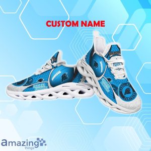 Carolina Panthers NFL Fan Edition Custom Name Max Soul Comfort Shoes Product Photo 3