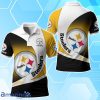 Pittsburgh Steelers Polo Shirt Custom Name Sport 3D Clothings For Fans