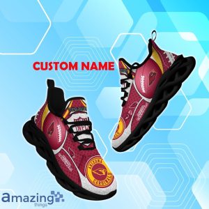 Arizona Cardinals NFL Fan Edition Custom Name Max Soul Comfort Shoes Product Photo 1