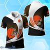Cleveland Browns Polo Shirt Custom Name Sport 3D Clothings For Fans