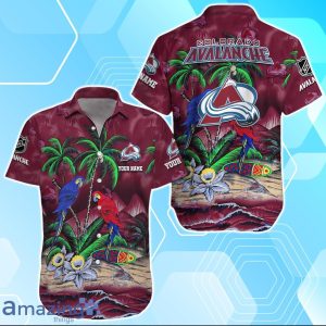 Colorado Avalanche Hawaiian Shirt Summer Gifts For Fans Custom Name Product Photo 1