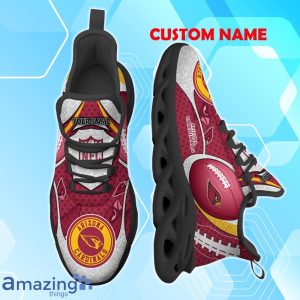 Arizona Cardinals NFL Fan Edition Custom Name Max Soul Comfort Shoes Product Photo 2