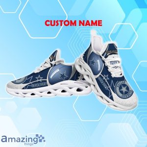Dallas Cowboys NFL Fan Edition Custom Name Max Soul Comfort Shoes Product Photo 3