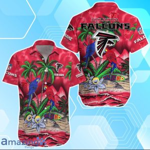 Atlanta Falcons Hawaiian Shirt Summer Gifts For Fans Custom Name Product Photo 1