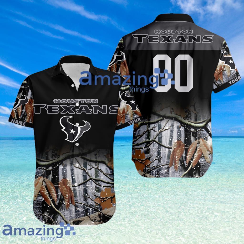 Houston Texans NFL Team Deer Hunting Pattern Trending Summer Aloha Best Gift Fans Product Photo 1
