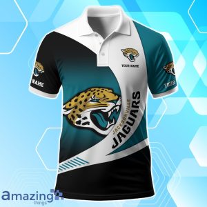 Jacksonville Jaguars Polo Shirt Custom Name Sport 3D Clothings For Fans Product Photo 2
