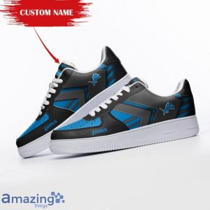 Detroit Lions Personalized Name Air Force Sneakers Shoes Sport Shoes For Men Women Product Photo 2