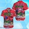 Montreal Canadiens Hawaiian Shirt Summer Gifts For Fans Custom Name