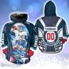 AFC South Division Champions Tennessee Titans Super Bowl Personalized Name And Number Hoodie 3D All Over Print Detailed Patterns Best Gift