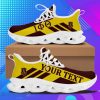 Africa Zone Personalized Iota Phi Theta Stripe Style Clunky Sneakers Shoes