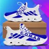 Africa Zone Stripe Style Phi Beta Sigma Gomab Clunky Sneakers Shoes