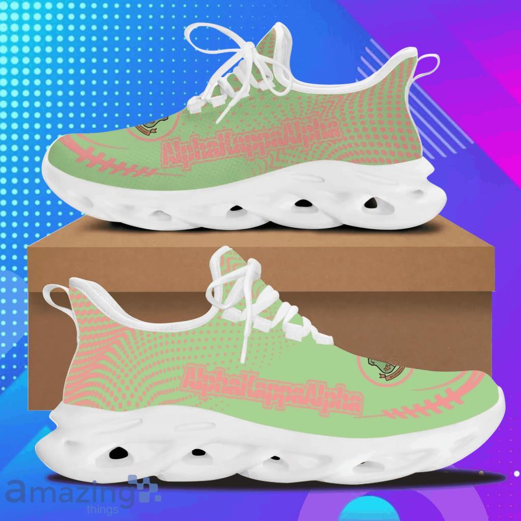 Africazone Aka Sorority Pink Dots Clunky Sneakers Shoes Product Photo 1