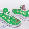 Aka Sorority Ivy Pattern Clunky Sneakers Shoes