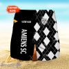 Amiens SC Logo Print 3D Short Hawaiian Trending Summer For Men