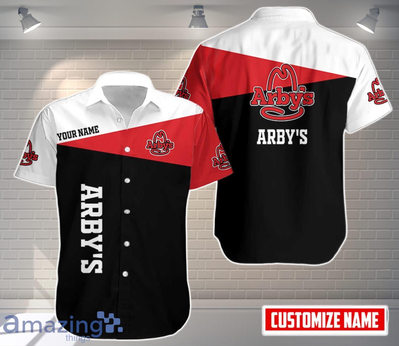 Arby's Hawaiian Shirt Custom Name Edition For Men Women image Arby's Hawaiian Shirt Custom Name Edition For Men Women