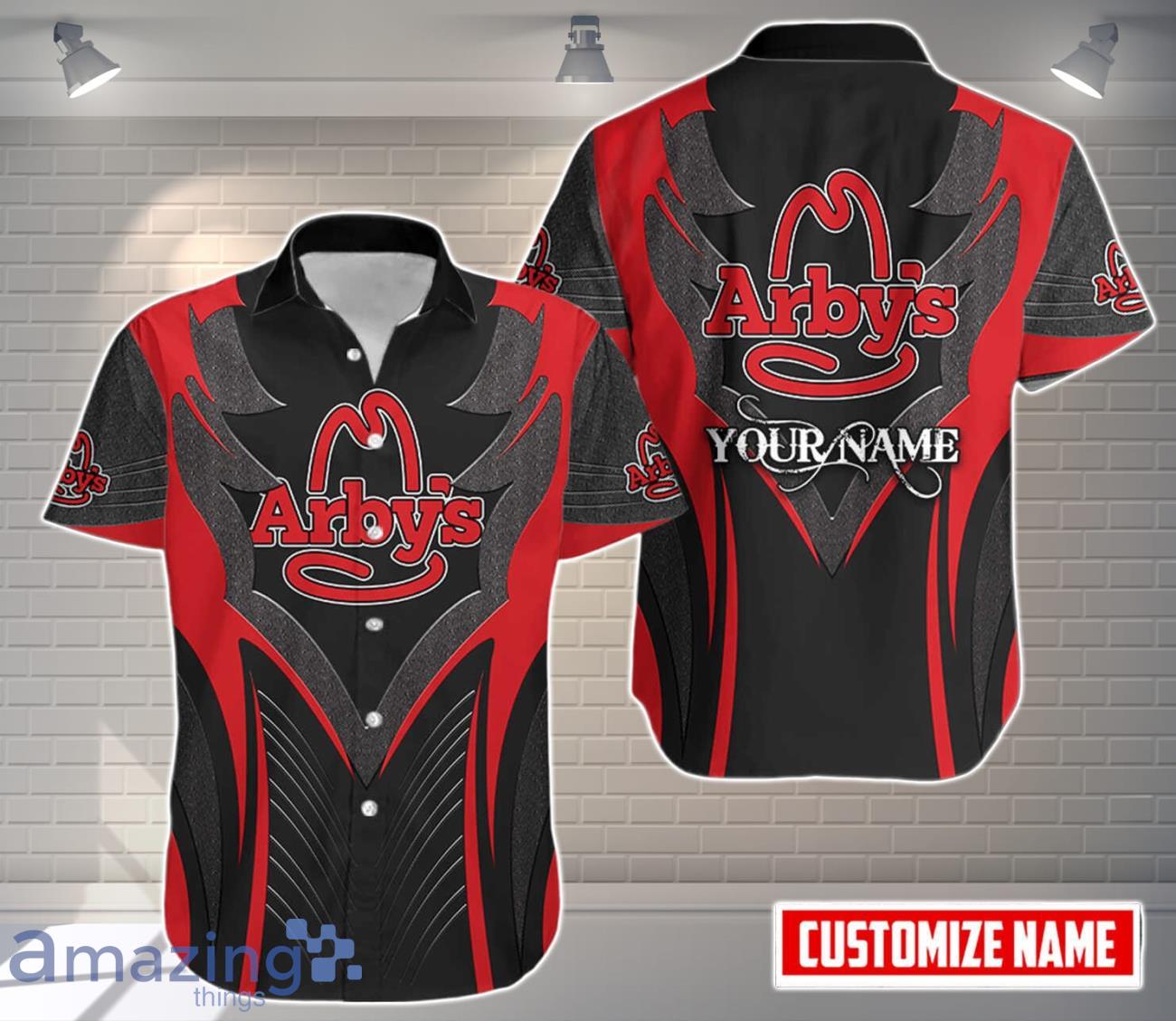 Arby's Hawaiian Shirt Custom Name Impressive Edition For Men Women image Arby's Hawaiian Shirt Custom Name Impressive Edition For Men Women
