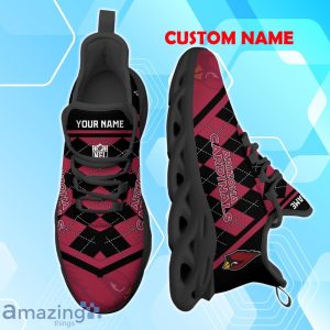 Arizona Cardinals Max Soul Shoes with Custom Name Option - A New Trend for Fans Product Photo 1