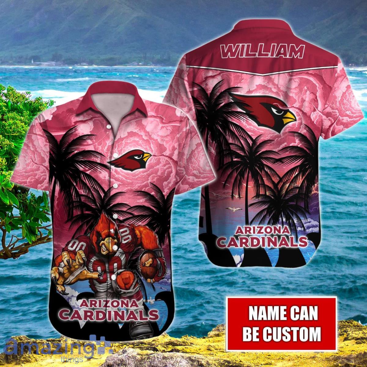 Arizona Cardinals NFL Hawaiian Shirt Custom Name Impressive Gift For Men Women Product Photo 1