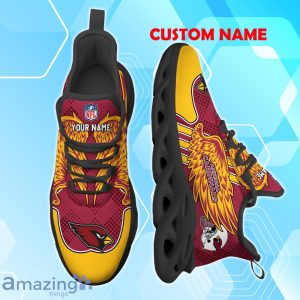 Arizona Cardinals NFL Max Soul Shoes Custom Name Wings Design For Fans Product Photo 2