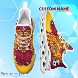 Arizona Cardinals NFL Max Soul Shoes Custom Name Wings Design For Fans Product Photo 4