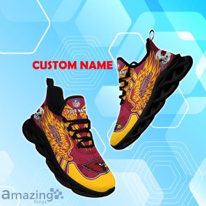 Arizona Cardinals NFL Max Soul Shoes Custom Name Wings Design For Fans Product Photo 1