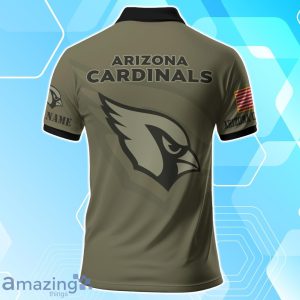 Arizona Cardinals NFL Polo Shirt Custom Your Name For Fans Product Photo 2