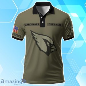 Arizona Cardinals NFL Polo Shirt Custom Your Name For Fans Product Photo 3